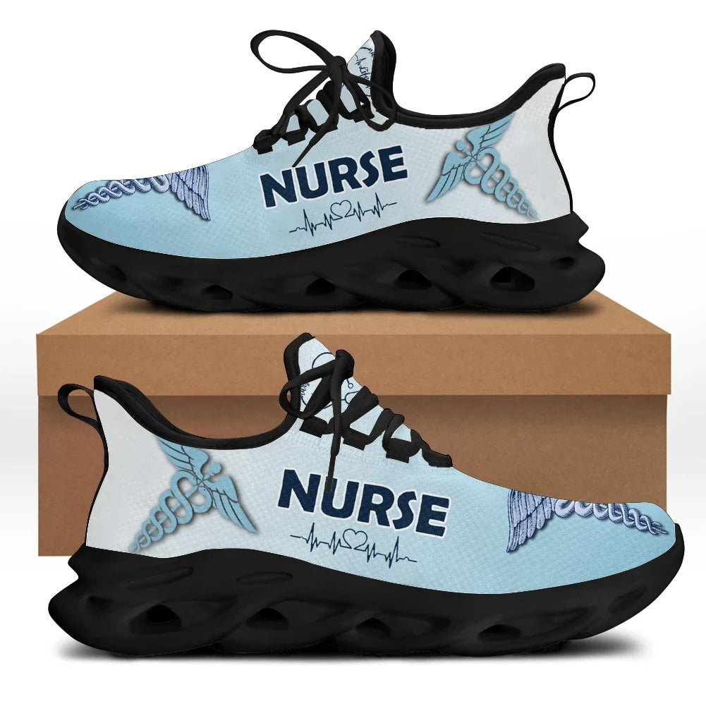 Women's Walking Tennis Nursing Shoes Breathable Blade Casual Light Running Medical Sneakers