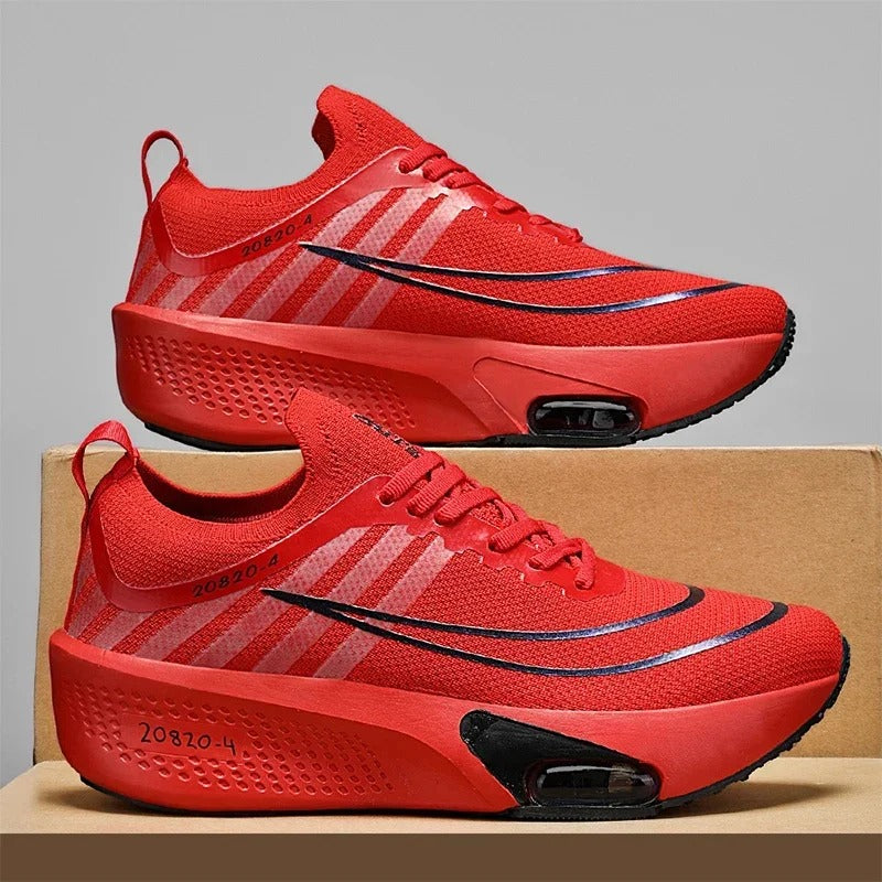 Cushion Carbon Plate Sports Running Shoes Men Breathable Lightweight