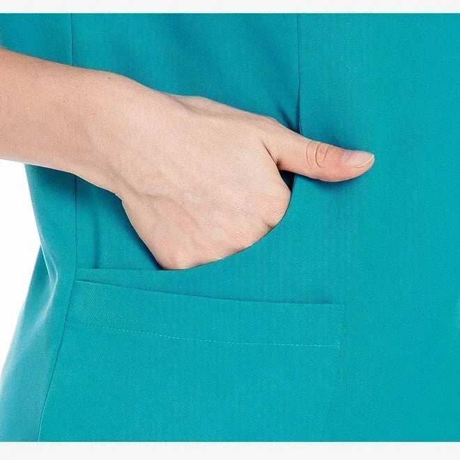 Elastic Girl Hospital Uniforms Scrubs for Women Medical Lab Coats Nurse Uniform