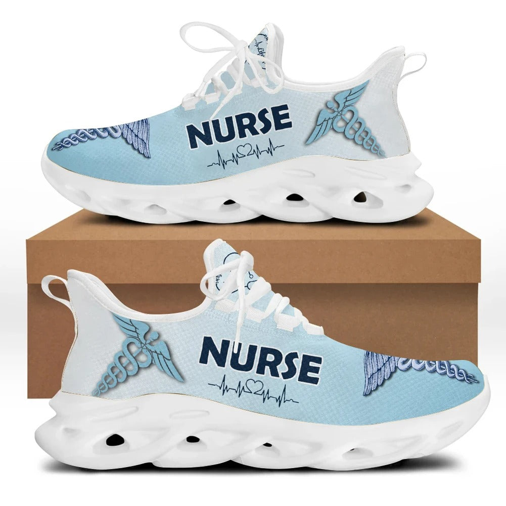 Women's Walking Tennis Nursing Shoes Breathable Blade Casual Light Running Medical Sneakers