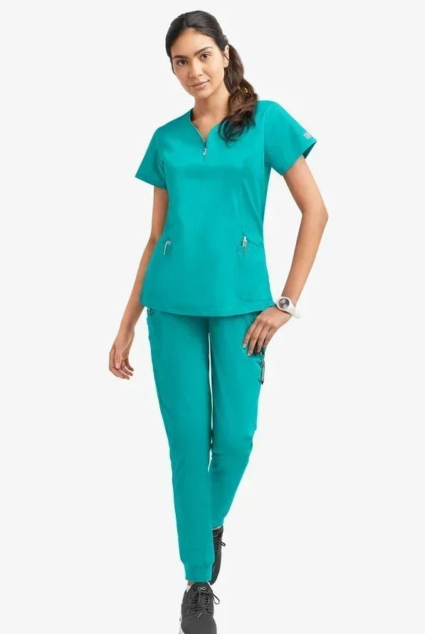 Elastic Girl Hospital Uniforms Scrubs for Women Medical Lab Coats Nurse Uniform