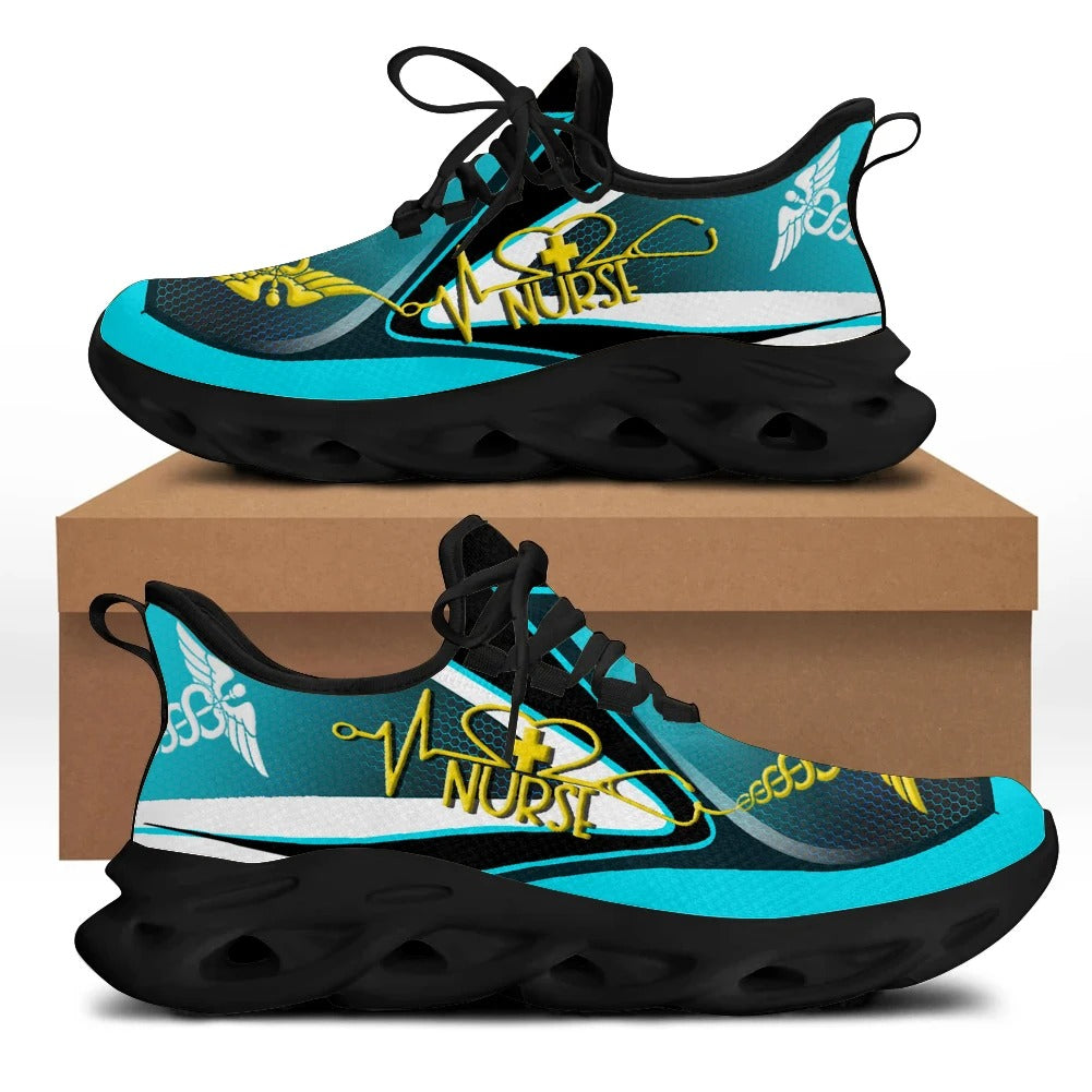 Women's Walking Tennis Nursing Shoes Breathable Blade Casual Light Running Medical Sneakers