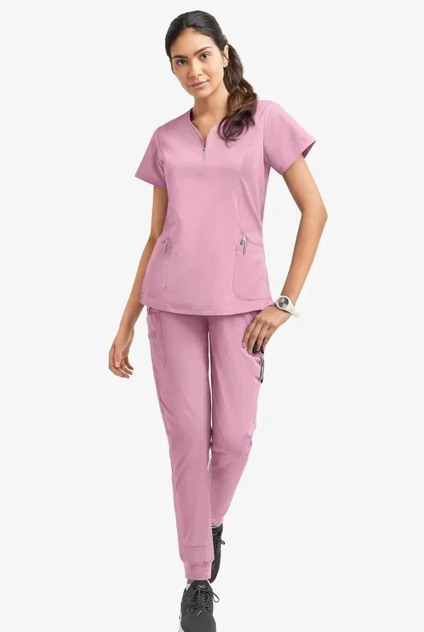 Elastic Girl Hospital Uniforms Scrubs for Women Medical Lab Coats Nurse Uniform