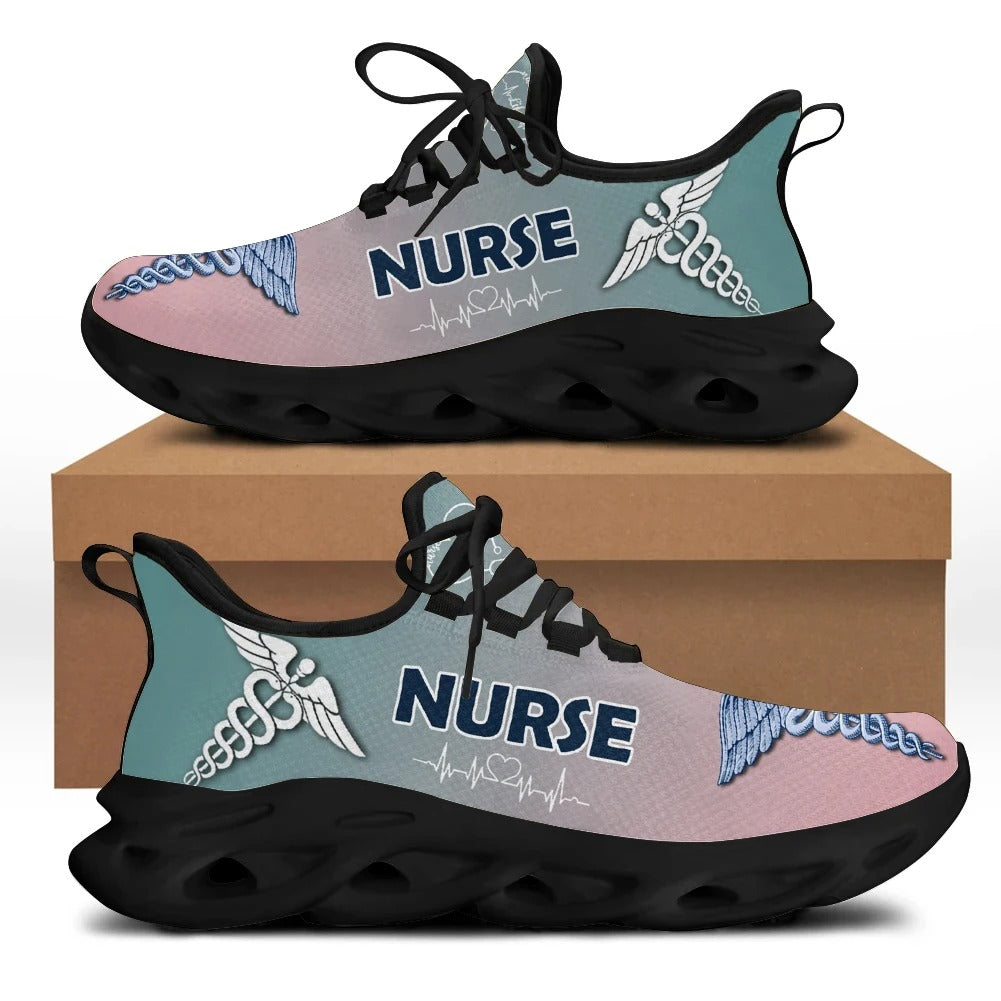 Women's Walking Tennis Nursing Shoes Breathable Blade Casual Light Running Medical Sneakers