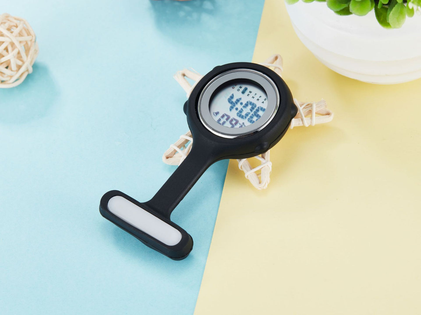 Custom Silicone Medical Nurses Fob Watch Waterproof Pocket Watch For Nurse