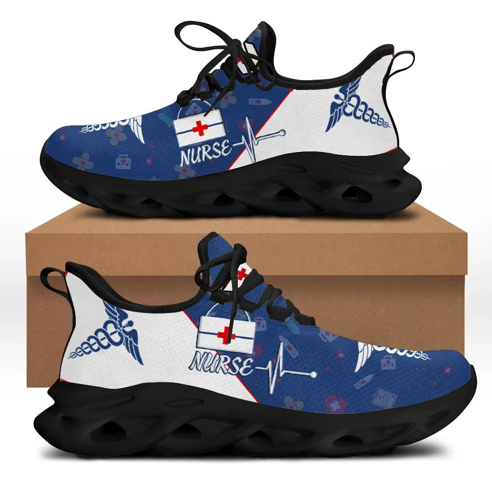 Women's Walking Tennis Nursing Shoes Breathable Blade Casual Light Running Medical Sneakers