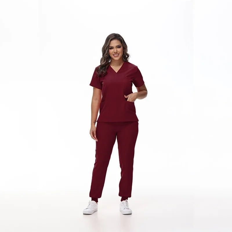 Doctor and Nurse Uniform Durable Dental Pediatric Quick-Dry Healthcare Services Set