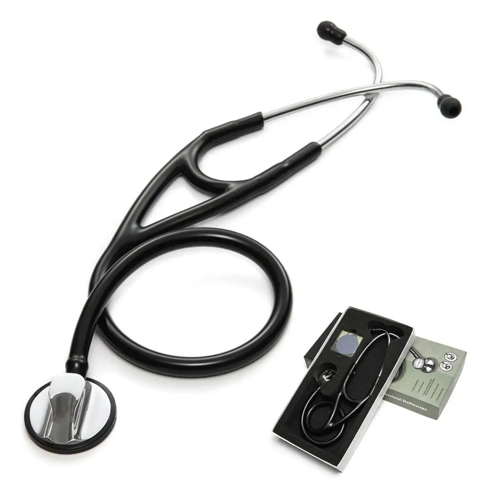 Professional Heart Lung Cardiology Stethoscope Doctor Student Medical Equipment