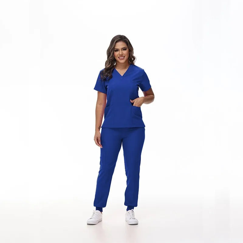 Doctor and Nurse Uniform Durable Dental Pediatric Quick-Dry Healthcare Services Set