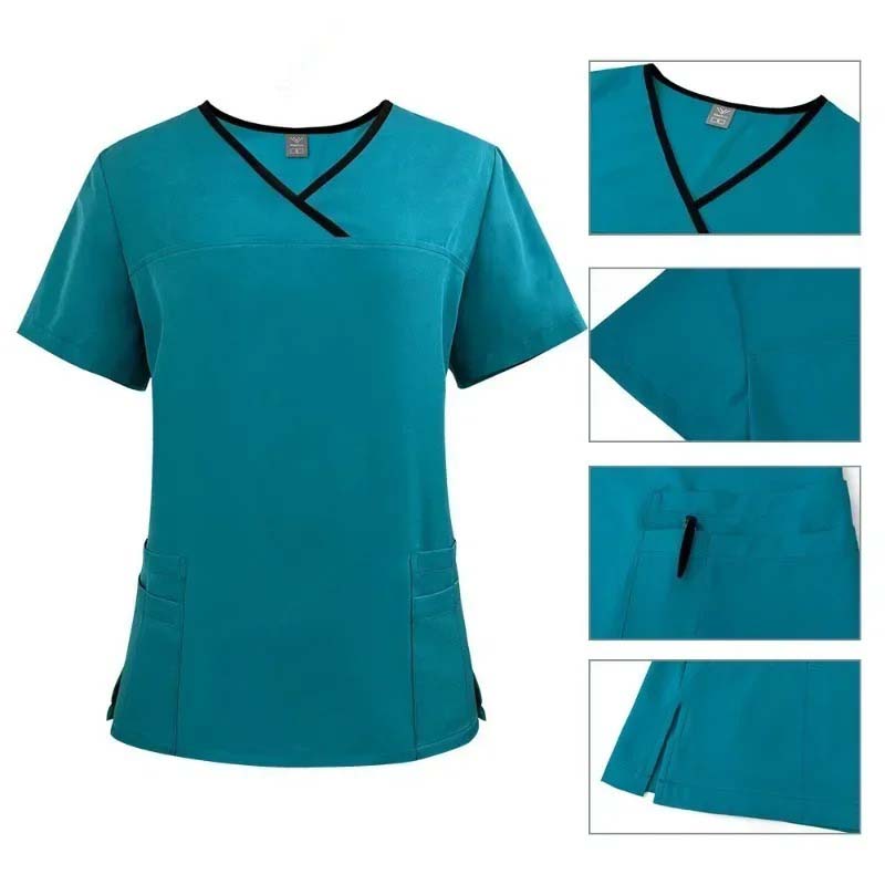 Medical Uniform Trendy Women's Scrub Set