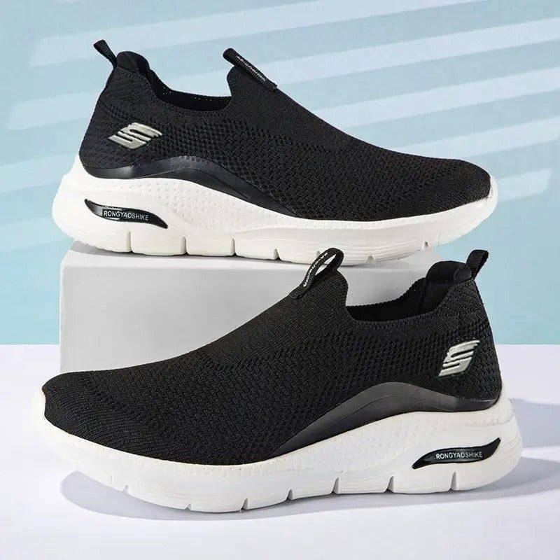 Lightweight Breathable Casual Sneaker Slip-on Lazy Walking Shoes