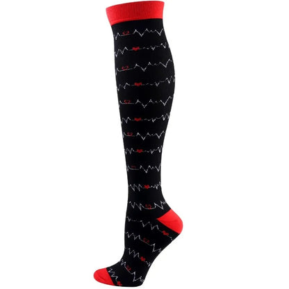 Medical Varicose Veins Pregnancy Nursing Athletic Football Soccer Stockings Sport Socks