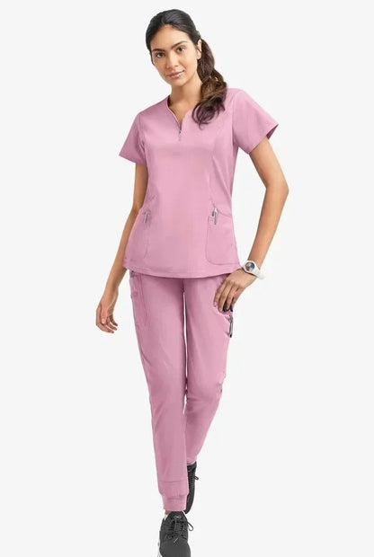 Elastic Girl Hospital Uniforms Scrubs for Women Medical Lab Coats Nurse Uniform