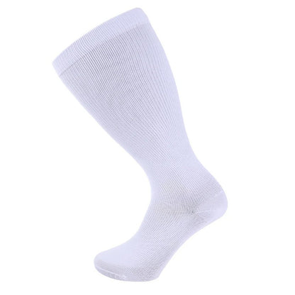 Compression Socks for Women Men Wide Calf Extra Large Knee High Flight Sock for Circulation Support