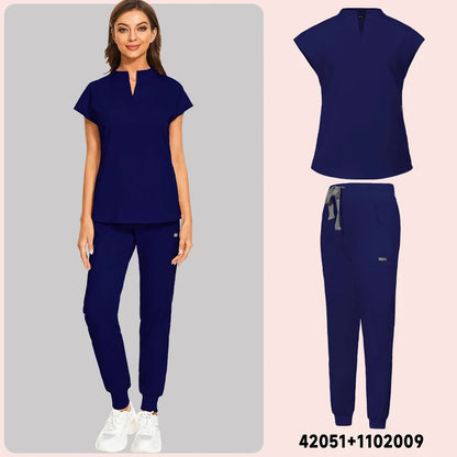 Medical Women Scrubs Sets Hospital Surgery Dental Clinic