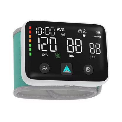 Digital Wrist Blood Pressure Monitor Electric Household Medical Device