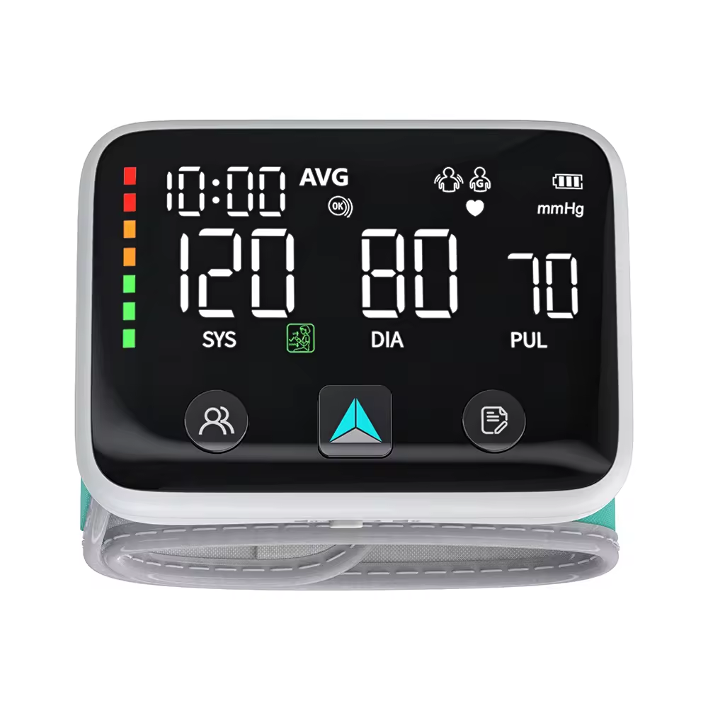 Digital Wrist Blood Pressure Monitor Electric Household Medical Device