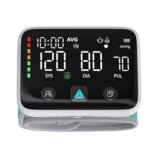 Digital Wrist Blood Pressure Monitor Electric Household Medical Device