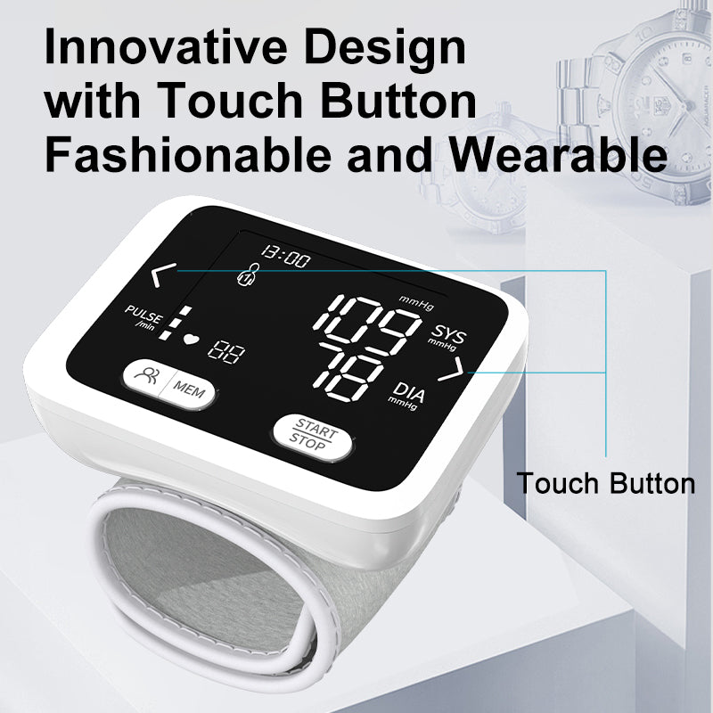 Electronic Blood Pressure Machine Digital Tensiometer Automatic Sphygmomanometer