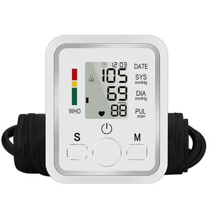 Digital Sphygmomanometer Upper Arm Blood Pressure Monitor for Home