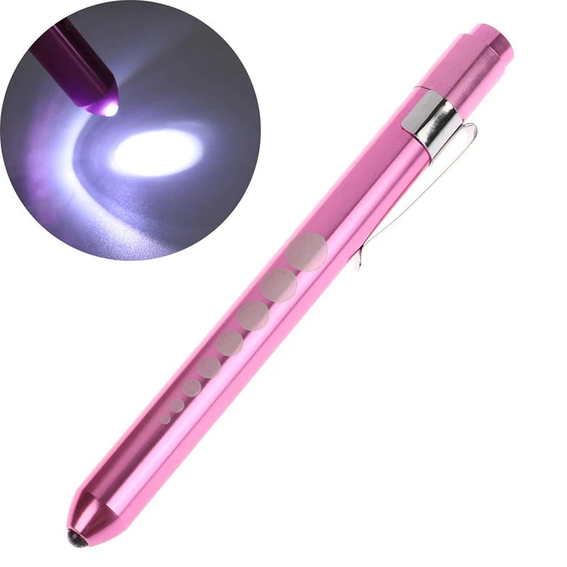 1PC LED Pen light LED Flashlight Work Light First Aid Pen Light Torch Lamp Pupil Medical Pen light